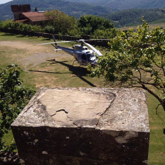 Landing in yuor villa